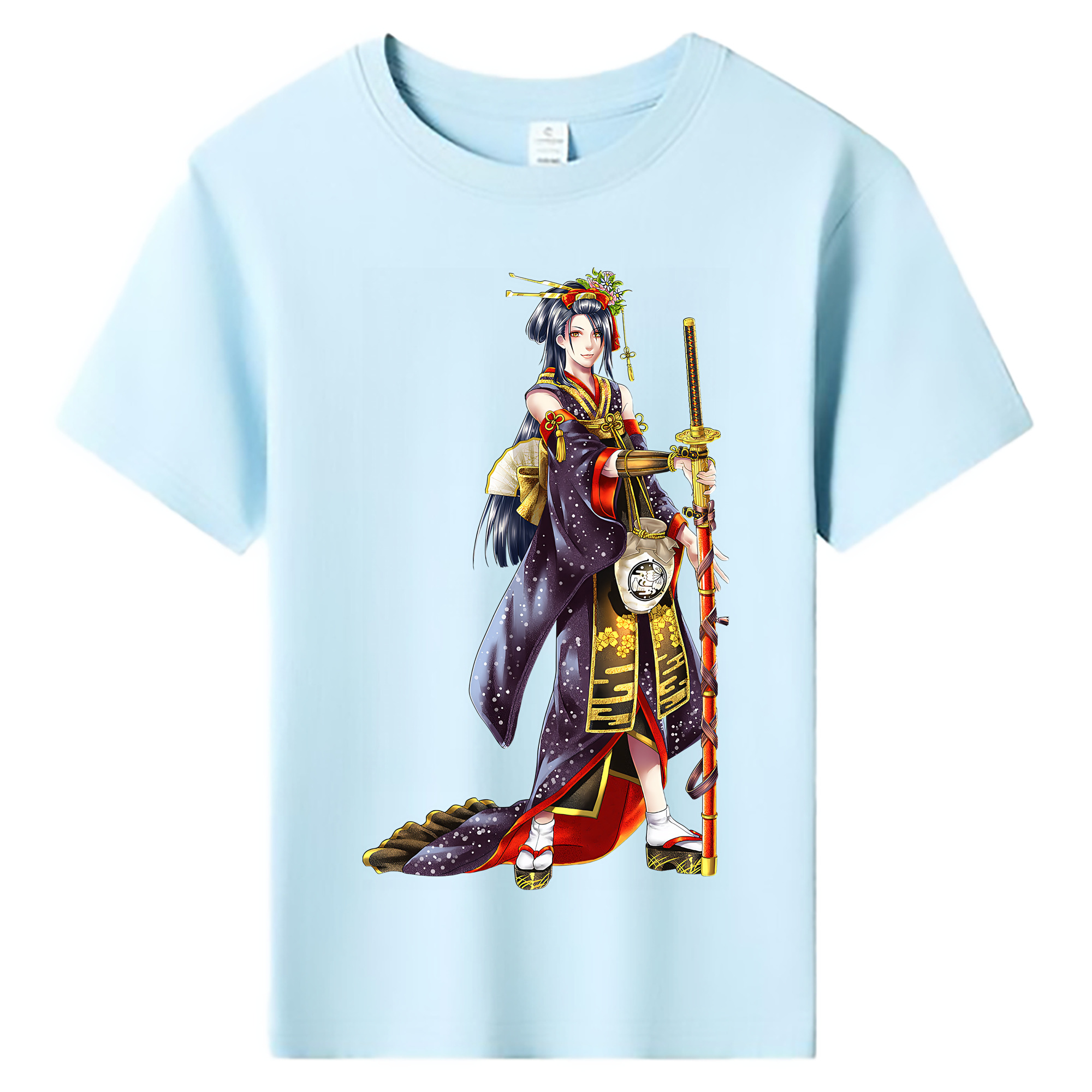 （画像用） 刀剣乱舞 Touken Ranbu 綿100％キッズTシャツ（フロントプリント）